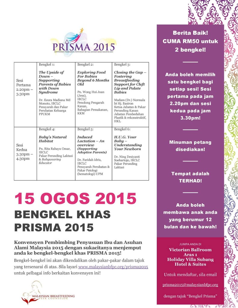 Bengkel Khas PRISMA 2015